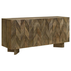 Tyler 3-door Dining Sideboard Server Mango Brown - 130515