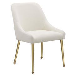 Mayette Parsons Wingback Dining Side Chairs Ivory (Set of 2) - 107562