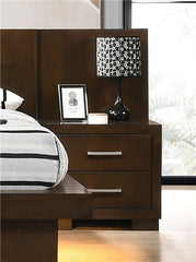 Jessica 6-piece California King Bedroom Set Cappuccino - 200711KW-S6P