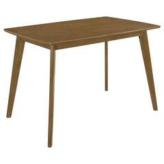 Kersey 5-piece Rectangular Dining Set Chestnut and Tan - 103061-S5