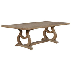 Brockway Rectangular Trestle Dining Set - 110291-S5