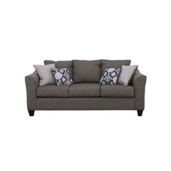 Salizar Upholstered Flared Arm Sofa Charcoal Grey - 506021