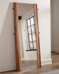 Winslow 31 x 76 Inch Standing Floor Mirror Smokey Walnut - 223256