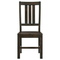 Calandra Slat Back Side Chairs Vintage Java (Set of 2) - 192952