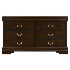 Louis Philippe 5-piece Queen Bedroom Set Cappuccino - 202411Q-S5