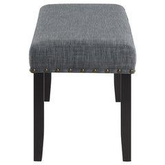 Barlow 6-piece Rectangular Dining Set Grey and Black - 150366