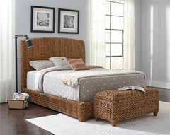 Laughton Woven Banana Leaf California King Headboard Amber - 300501KWB1