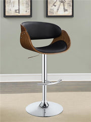 Dana Adjustable Bar Stool Black and Chrome - 104965