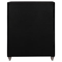 Deanna Deanna 5-drawer Rectangular Chest Black - 206105