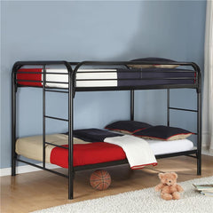 Morgan Metal Full Over Full Bunk Bed Black - 460056K
