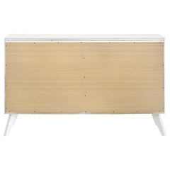 Janelle 6-drawer Dresser White - 223653