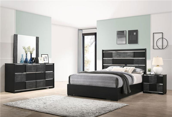 Blacktoft 4-piece Queen Bedroom Set Black - 207101Q-S4