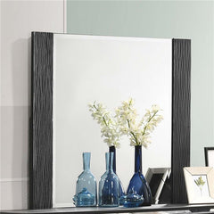 Blacktoft Rectangle Dresser Mirror Black - 207104