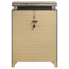 Giselle 6-drawer Bedroom Chest Rustic Beige - 224395