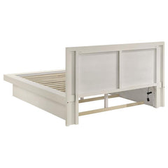 Jessica 5-piece Eastern King Bedroom Set Cream White - 202990KE-S5P