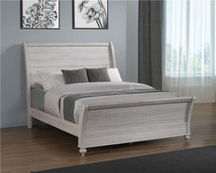 Stillwood Wood Eastern King Sleigh Bed Vintage Linen - 223281KE