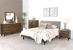Mays 4-drawer Bedroom Chest Walnut - 215965
