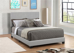 Dorian Upholstered Queen Panel Bed Grey - 300763Q