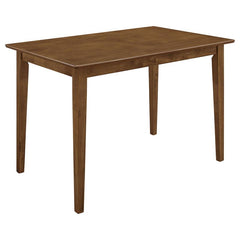Robles 5-piece Dining Set Chestnut and Tan - 150430