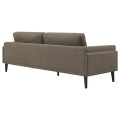 Rilynn Upholstered Track Arm Sofa Brown - 509521