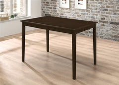 Guillen 5-piece Dining Set with Bench Cappuccino and Dark Brown - 150232