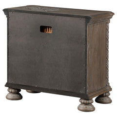Emmett 3-drawer Nightstand Walnut - 224442