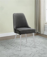 Cabianca Curved Back Side Chairs Grey (Set of 2) - 191442