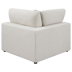 Serene 4-piece Upholstered Modular Sectional Sofa Beige - 551321-SETA