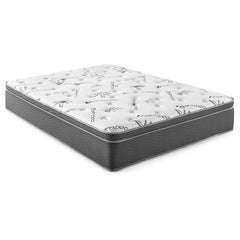 Sommet 13" Eastern King Bamboo Euro Top Foam Hybrid Mattress - 350363KE