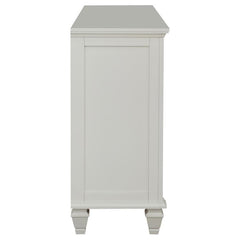 Sandy Beach 11-drawer Rectangular Dresser Cream White - 201303