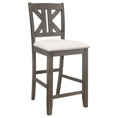 Athens 5-piece Counter Height Dining Set Barn Grey - 109858-S5