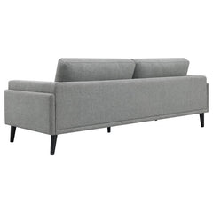 Rilynn 2-piece Upholstered Track Arm Sofa Set Grey - 509524-S2