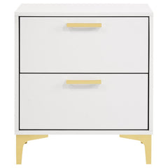 Kendall 2-drawer Nightstand White - 224402