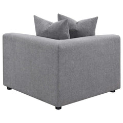 Jennifer 6-piece Upholstered Modular Sectional Grey - 551594-SET
