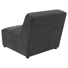 Sunny 6-piece Upholstered Modular Sectional Sofa Charcoal - 552081-SET