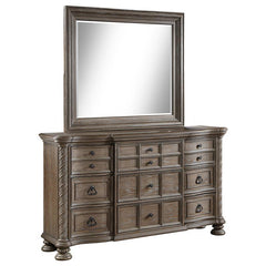 Emmett 9-drawer Dresser with Mirror Walnut - 224443M