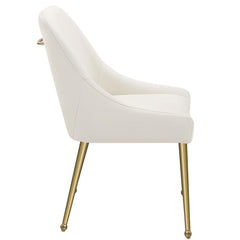 Mayette Parsons Wingback Dining Side Chairs Ivory (Set of 2) - 107562