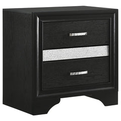 Miranda 5-piece Eastern King Bedroom Set Black - 206361KE-S5