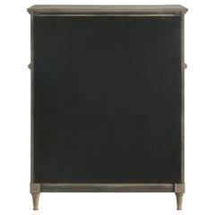 Alderwood 5-drawer Bedroom Chest French Grey - 223125