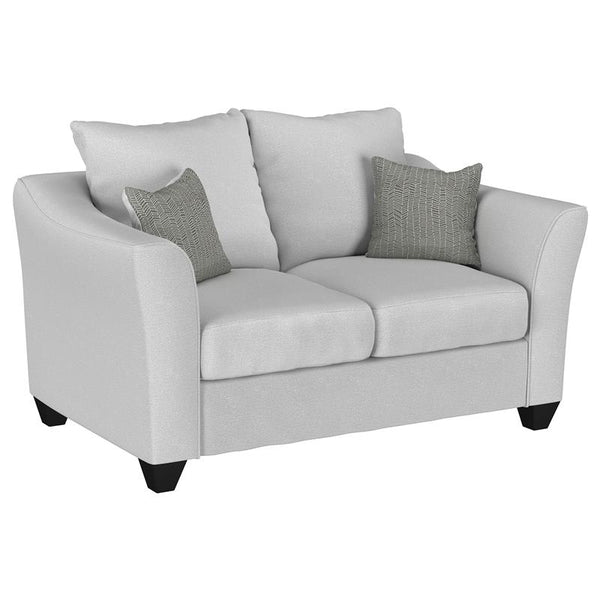 Salizar Upholstered Flared Arm Loveseat Sand - 508582