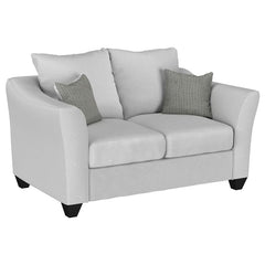 Salizar Upholstered Flared Arm Loveseat Sand - 508582