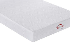 Key 10" California King Memory Foam Mattress White - 350064KW