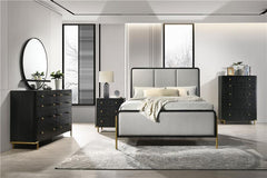 Arini 8-drawer Dresser with Mirror Black - 224333M