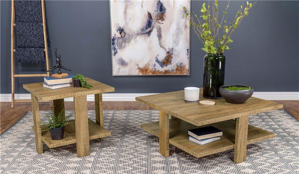 Dawn Square Engineered Wood Coffee Table Mango Brown - 707718