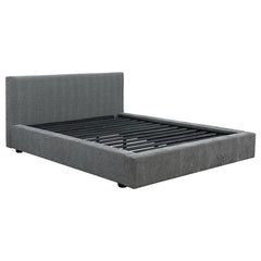 Gregory Upholstered California King Panel Bed Graphite - 316020KW