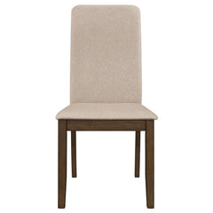Wethersfield 7-piece Dining Set Medium Walnut and Latte - 109841-S7