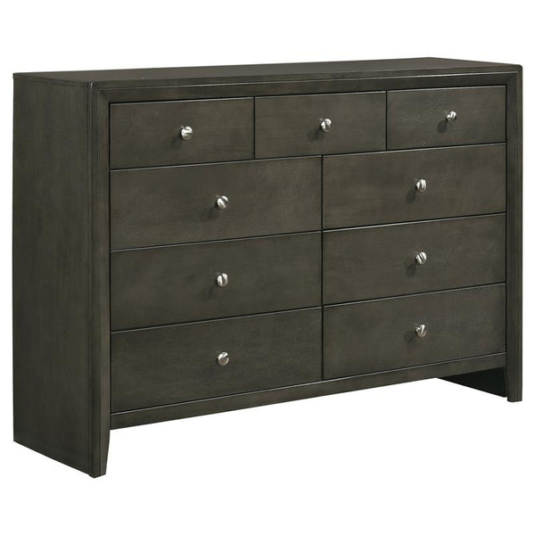 Serenity 9-drawer Dresser Mod Grey - 215843