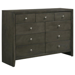 Serenity 5-piece Queen Bedroom Set Mod Grey - 215841Q-S5