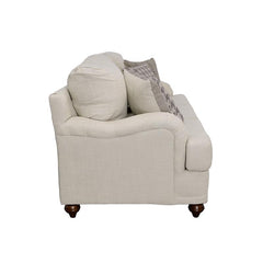 Glenn Upholstered English Arm Sofa Light Grey and Grey - 511094