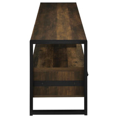 James 3-drawer Engineered Wood 60" TV Stand Dark Pine - 704282